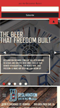 Mobile Screenshot of declarationbrewing.com