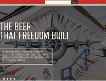 Tablet Screenshot of declarationbrewing.com
